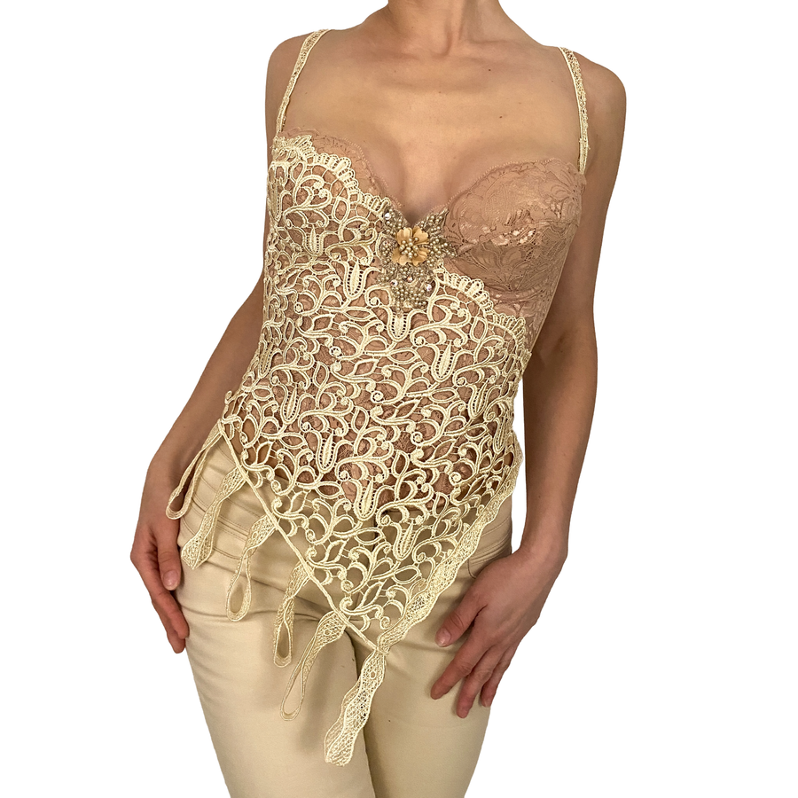Energy Angel Champagne Wishes Dream Top (S)