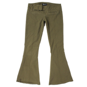 Y2K Army Green Flares (S/M)