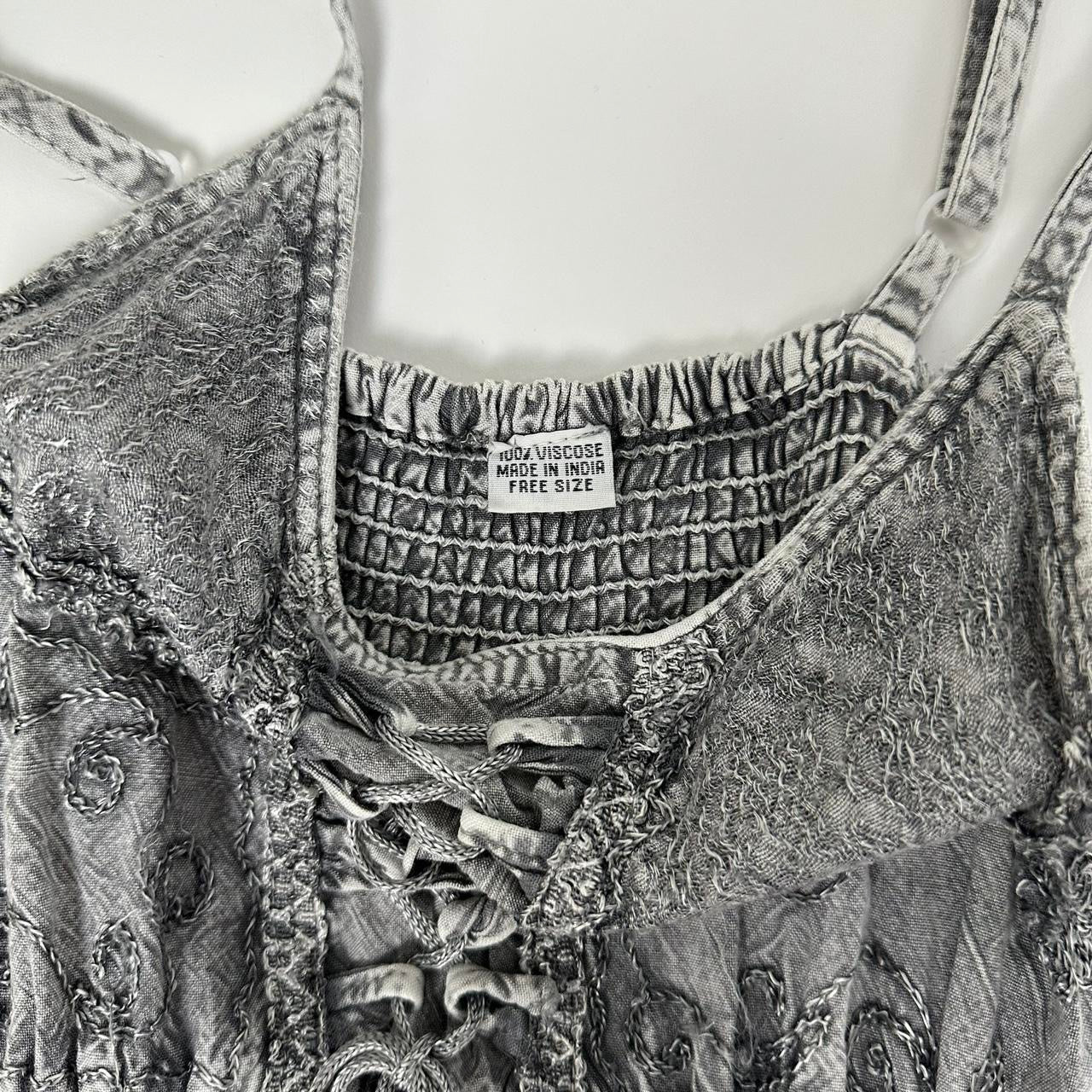 Vintage Ash Grey Top (XS)