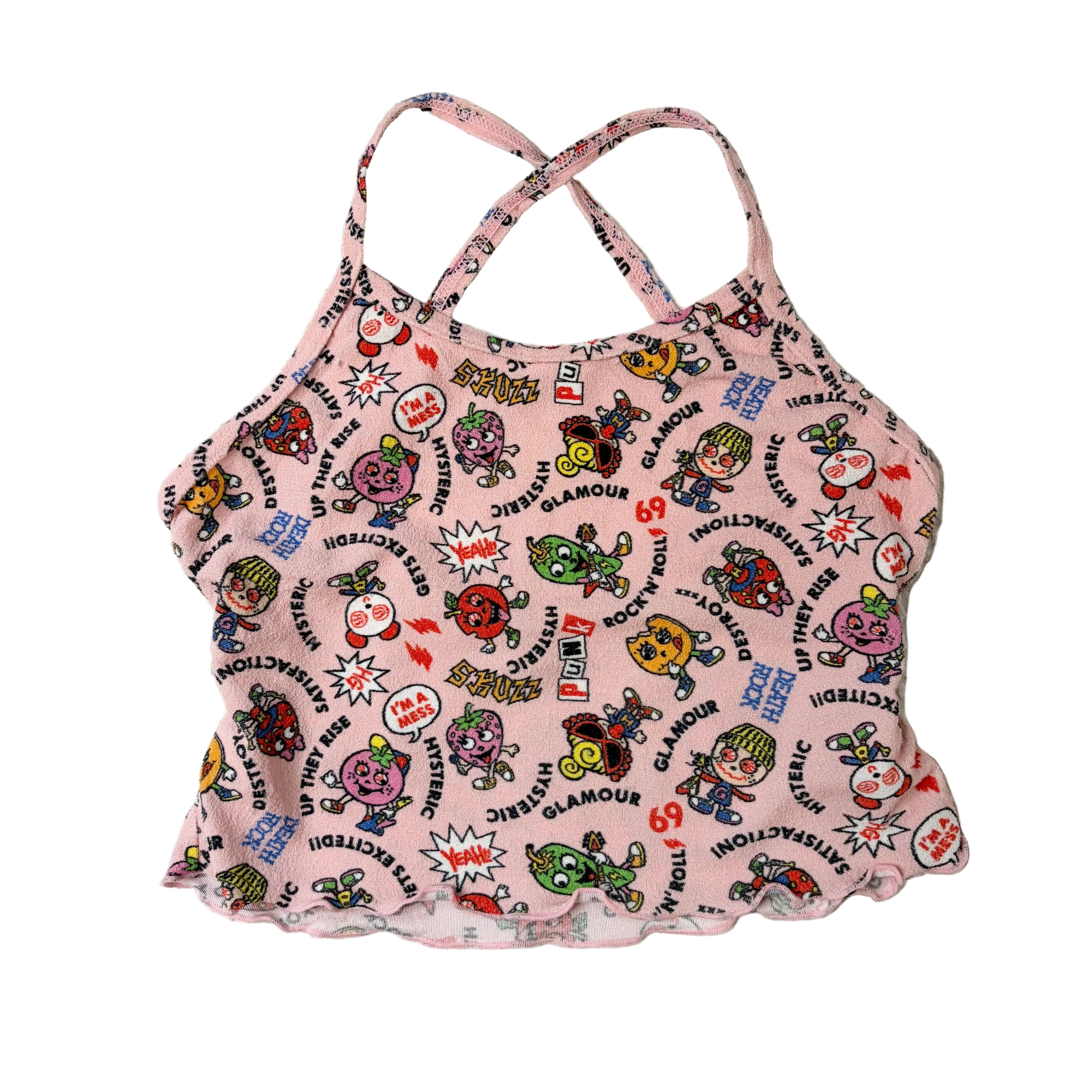 Hysteric Glamour Criss Cross AOP Tank (XS) – Holy Thrift