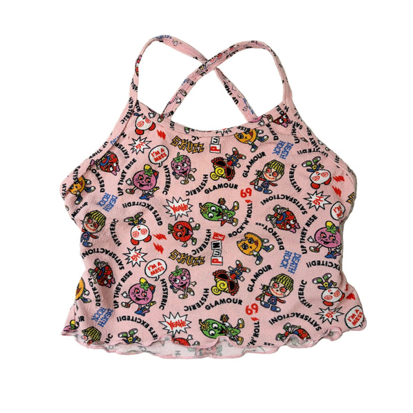 Hysteric Glamour Criss Cross AOP Tank (XS) – Holy Thrift