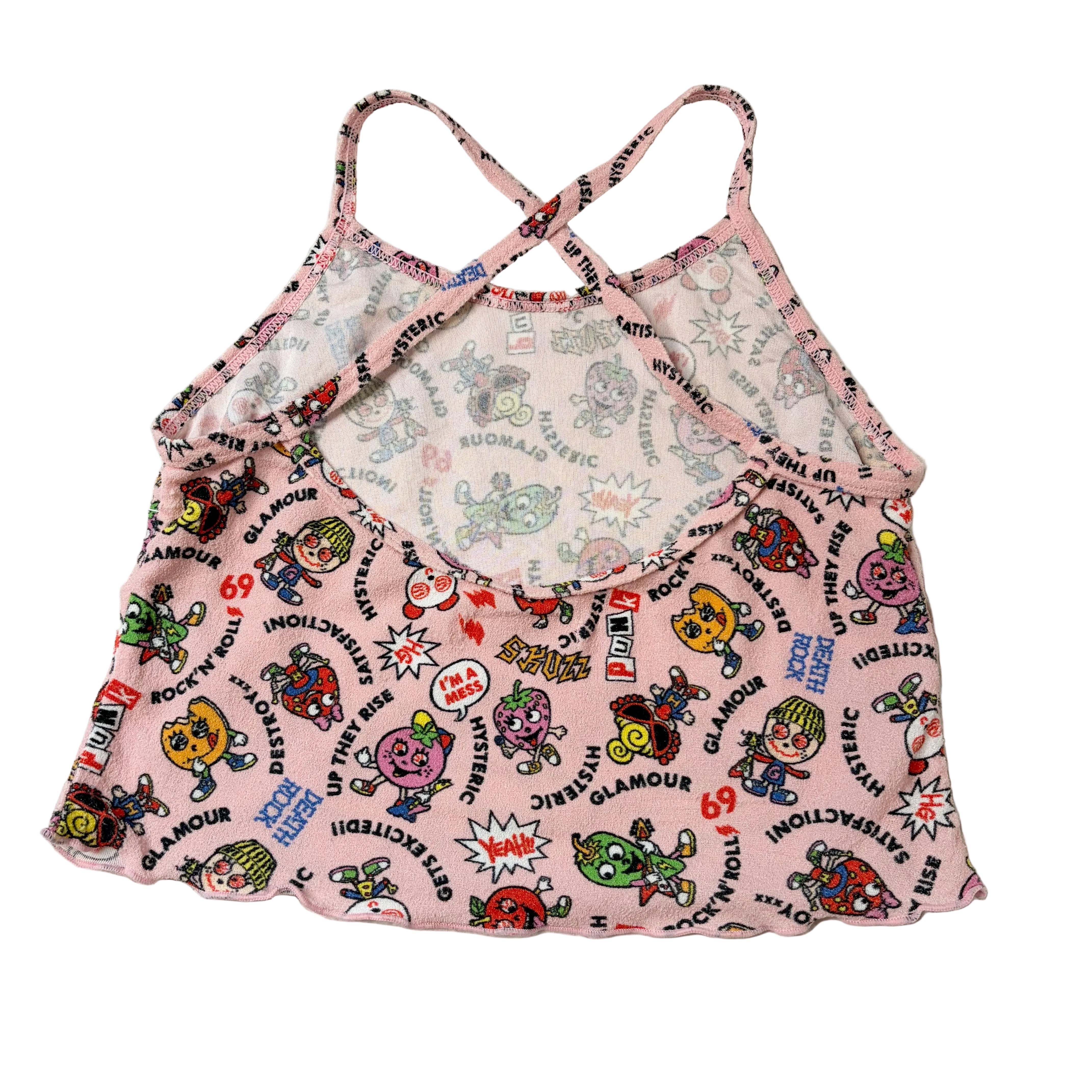 Hysteric Glamour Criss Cross AOP Tank (XS) – Holy Thrift