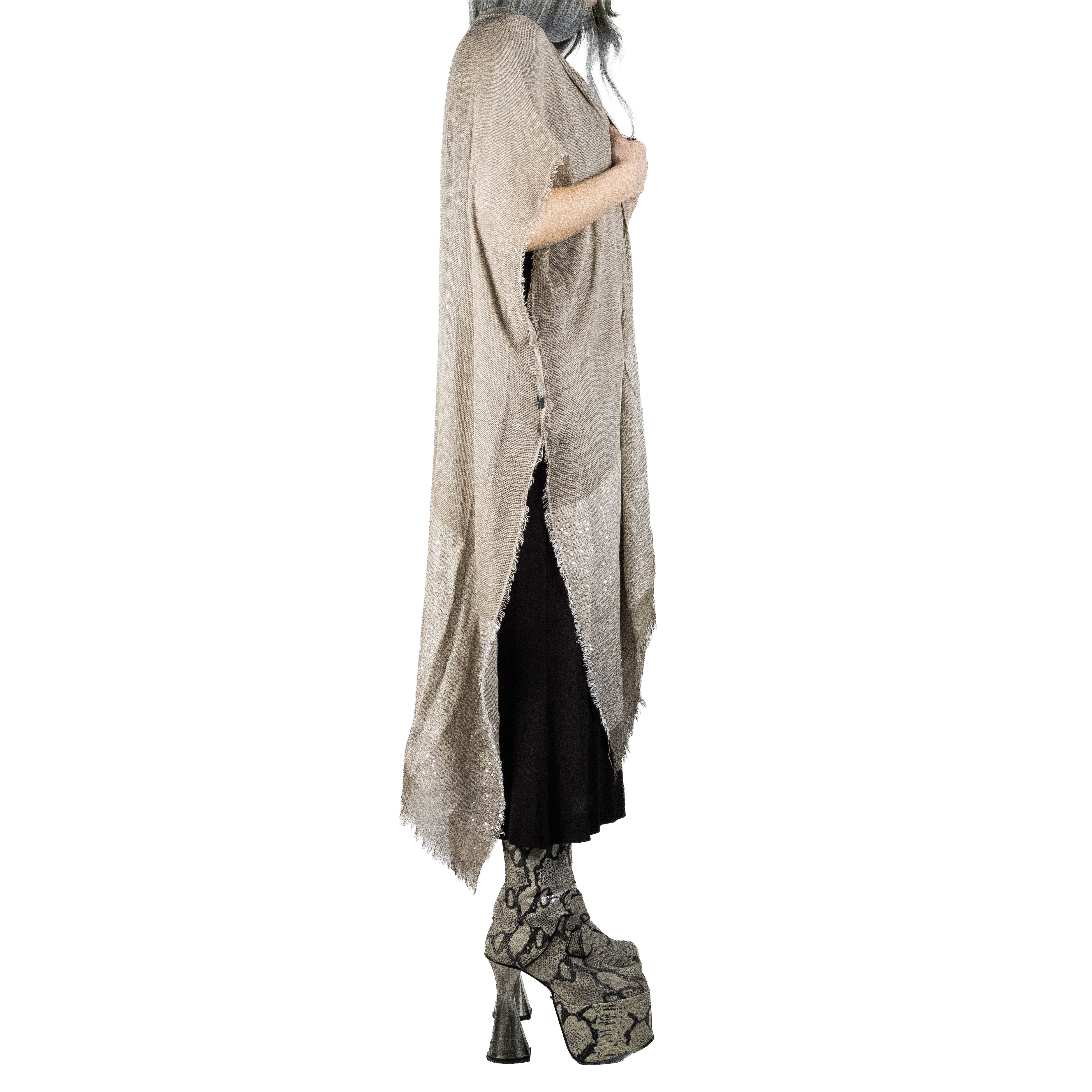 Draped Gauze Vest (OS)