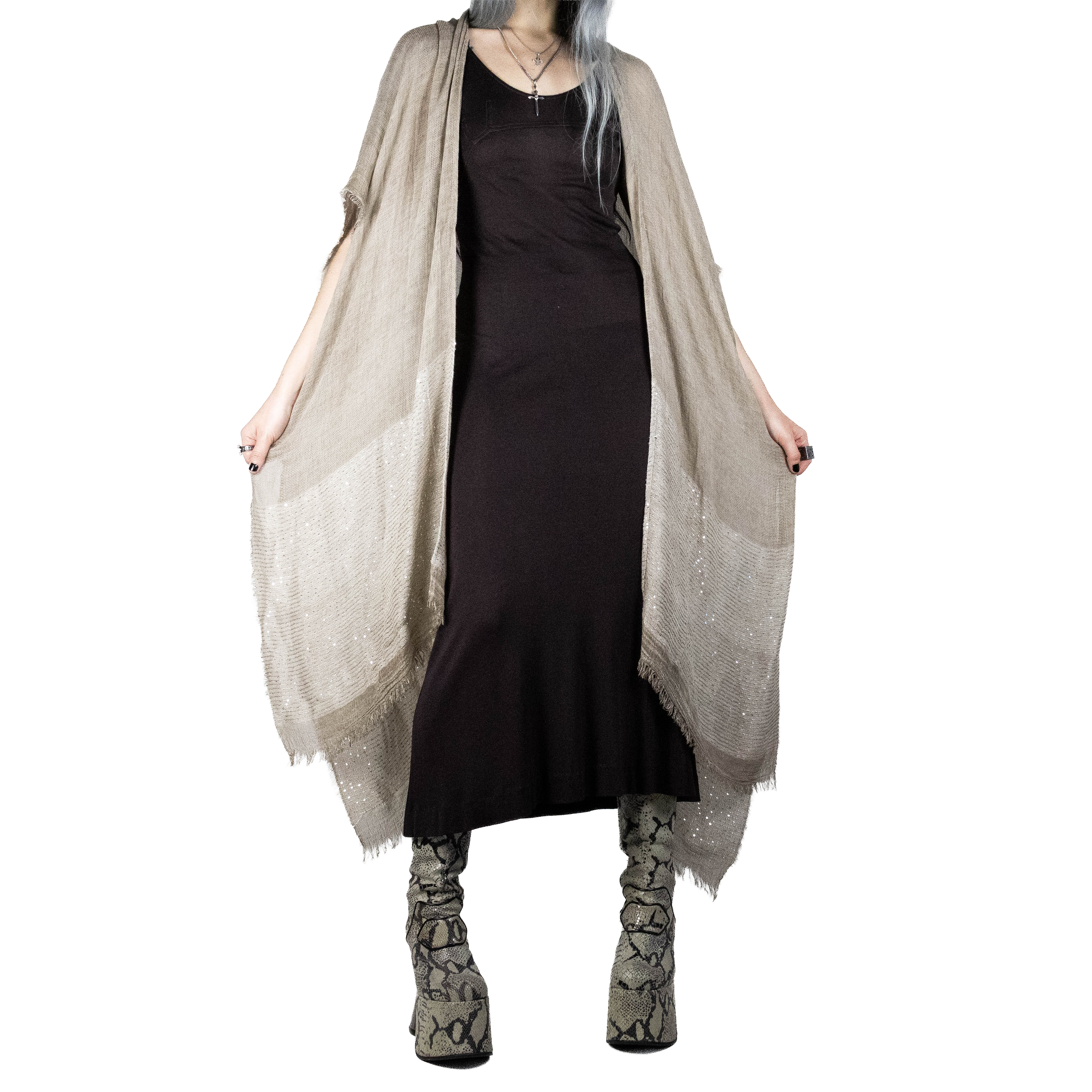 Draped Gauze Vest (OS)