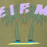 ANGEL SPORT Miami Palm Patch Tee (S/M)