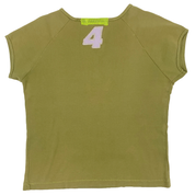 ANGEL SPORT Miami Palm Patch Tee (S/M)