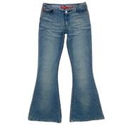 Miss Sixty 2000s Low Rise Flare Jeans (S)