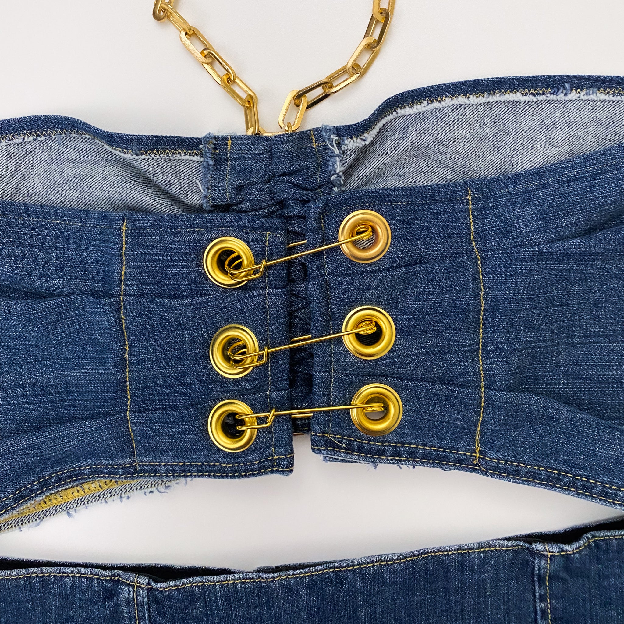 Chain Link Denim Set - Medium