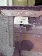 Vintage 2001 Victoria's Secret Mesh Lilac Slip (XS)