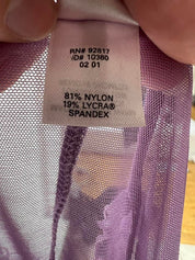 Vintage 2001 Victoria's Secret Mesh Lilac Slip (XS)