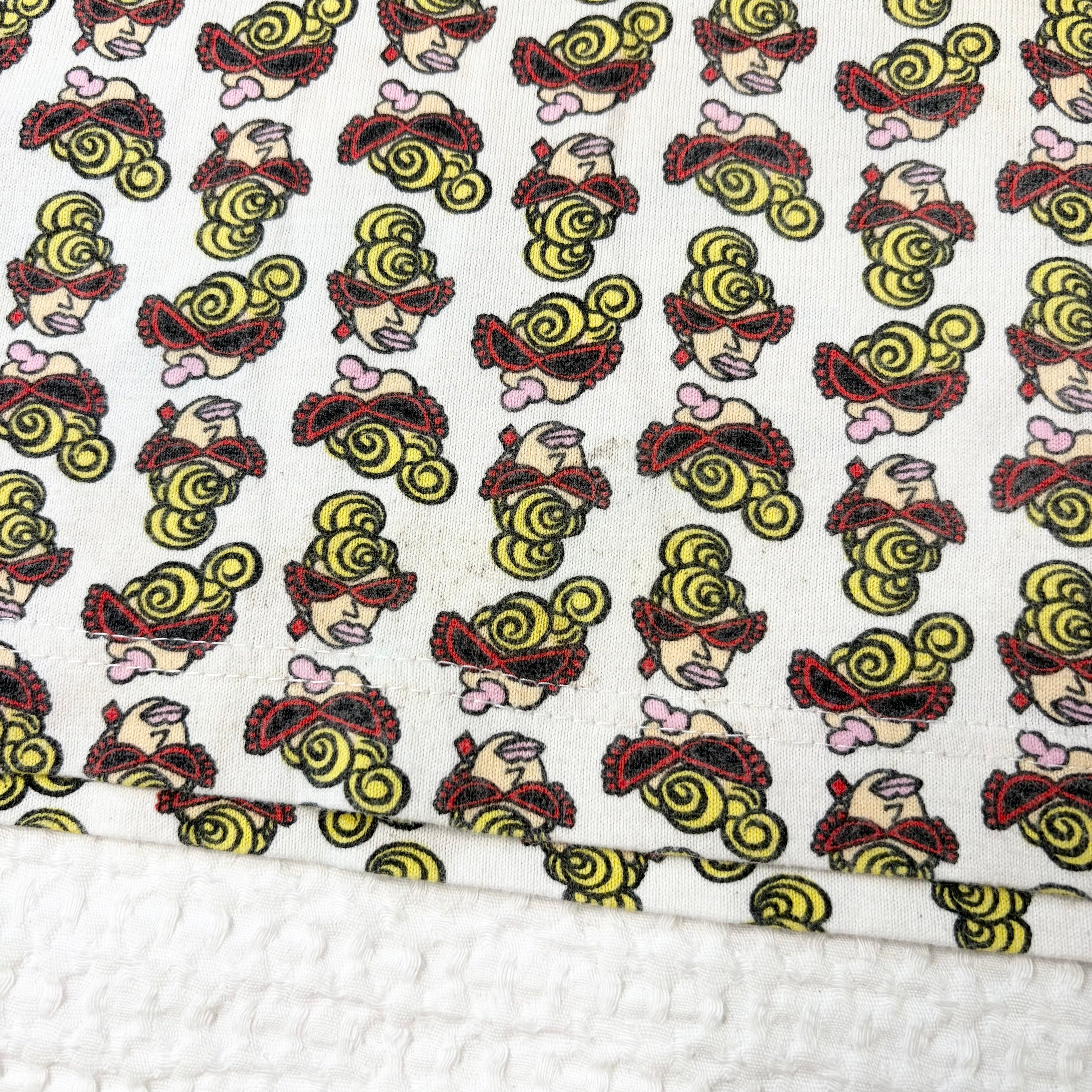 Hysteric Glamour AOP Baby Tee (S)