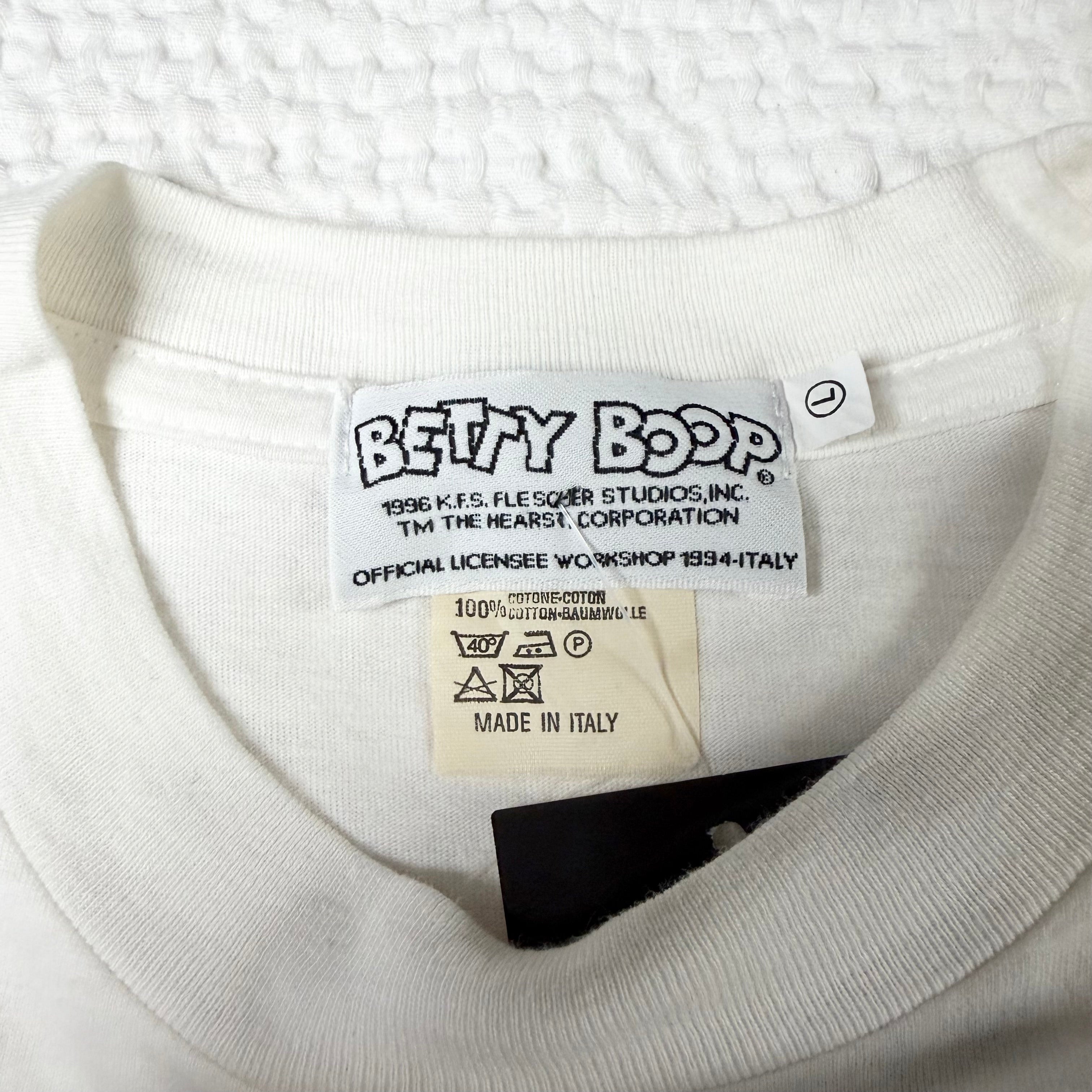 Rare 1996 Betty Boop x Guess Baby Tee (S) – Holy Thrift