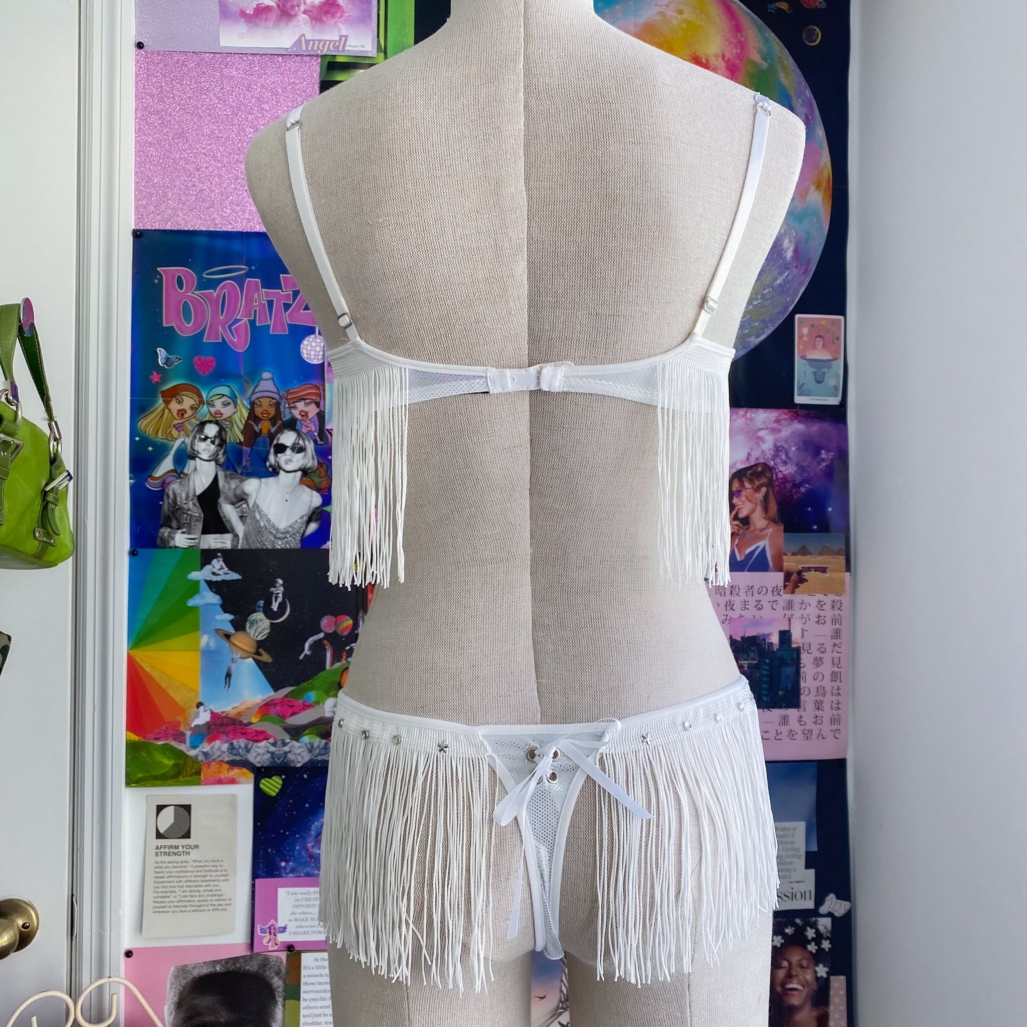 Disco Rodeo Fringe One Piece - Small