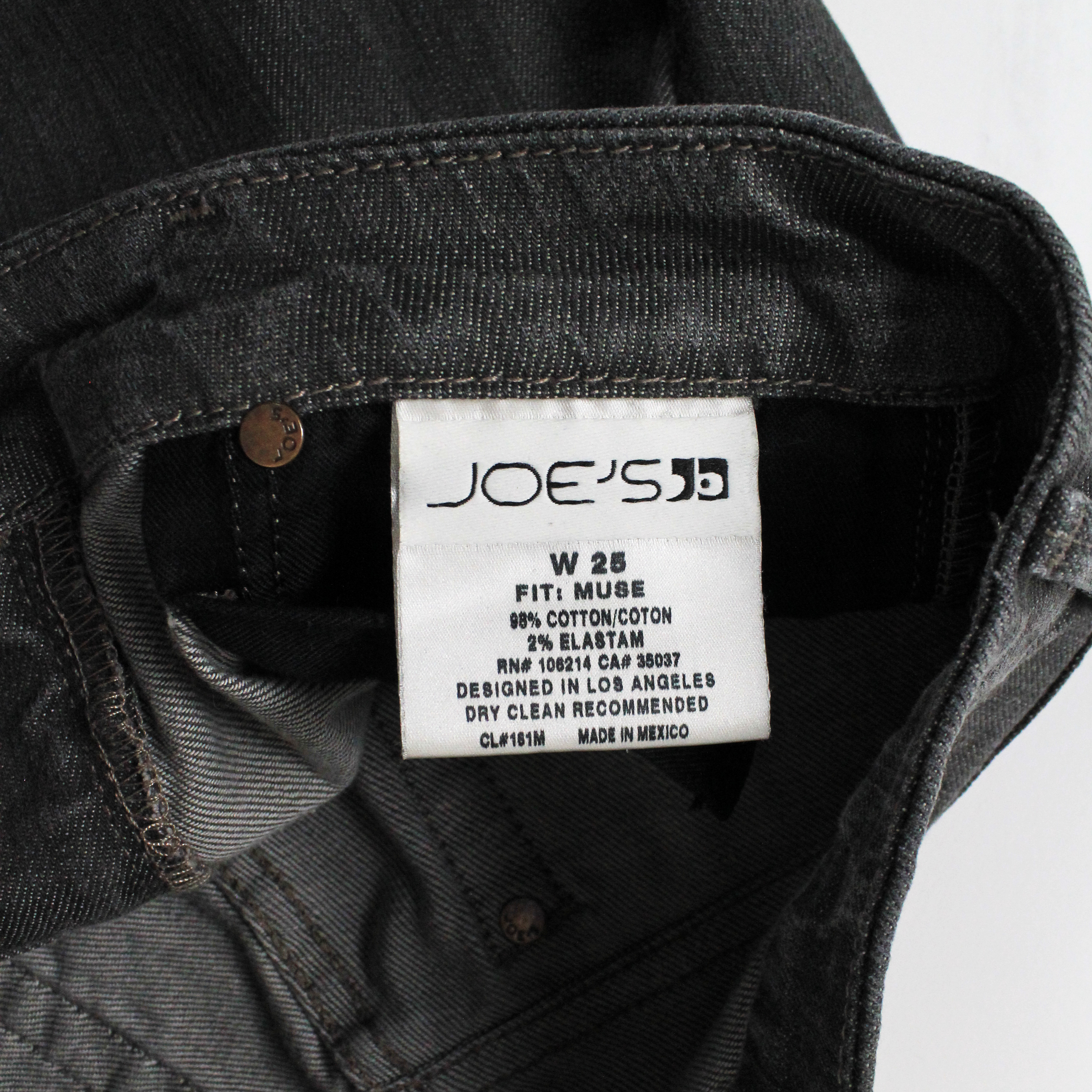 Y2K Grey Low Rise Flare Jeans (XS)