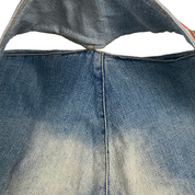 Rare Miss Sixty Embroidered Belted Low Rise Jeans (S)