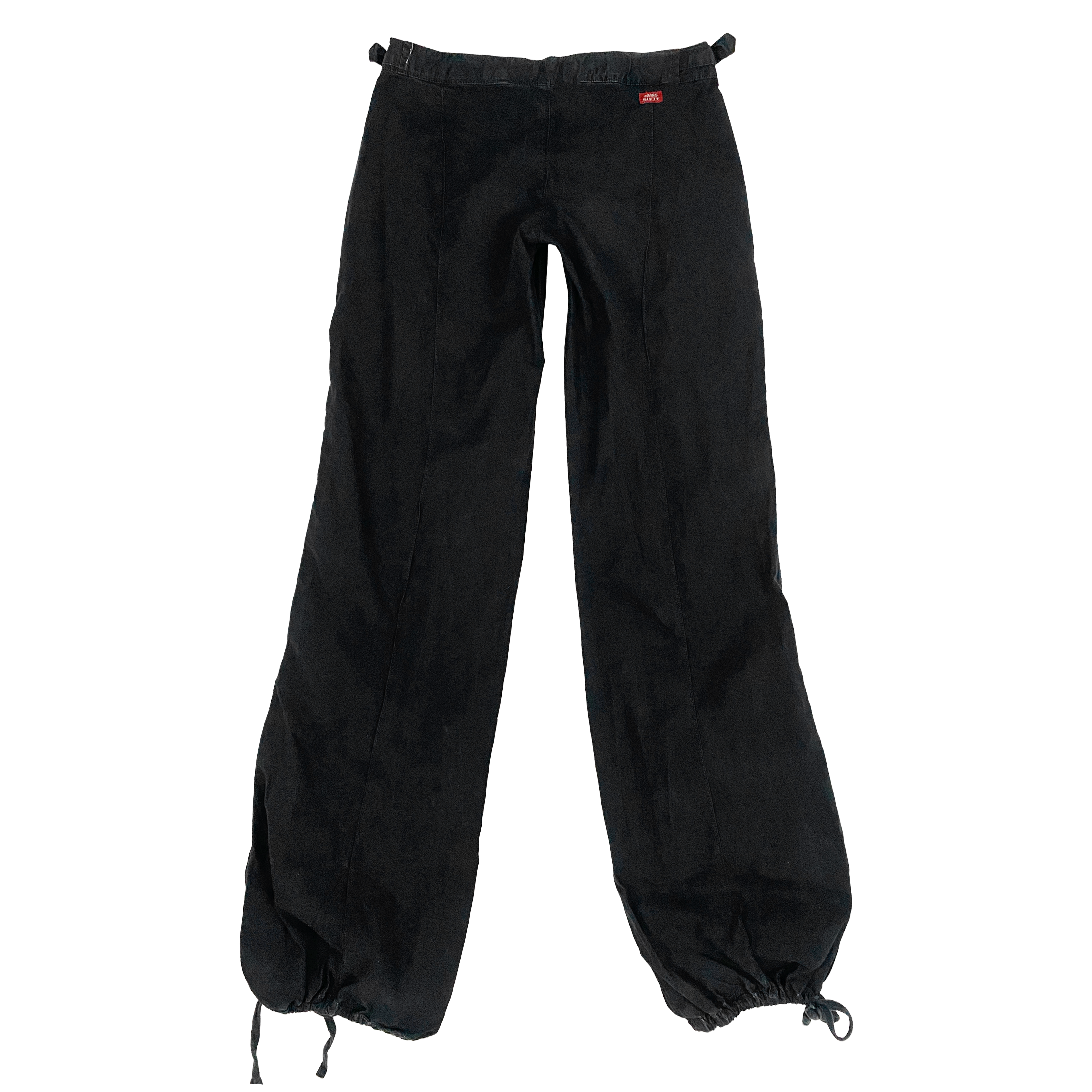 Miss Sixty Black Parachute Pants (XS)