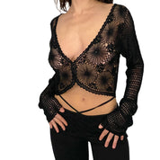 Crochet Applique Top (L)