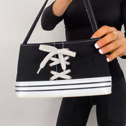 Lace Up Sneaker Bag