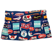 Hysteric Glamour Racing Logo Mini Skirt (XS)