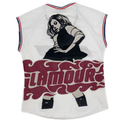 Hysteric Glamour Mesh Graphic Jersey Top (XS/S)