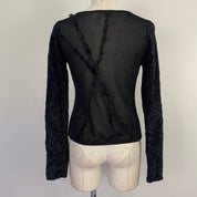 Funky Cache Fuzzy Sparkle Sweater (M)