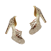 Italian Vintage Cage Heels (EU 38)