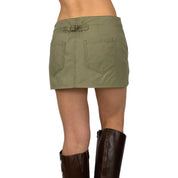 Olive Mini Skirt (S)