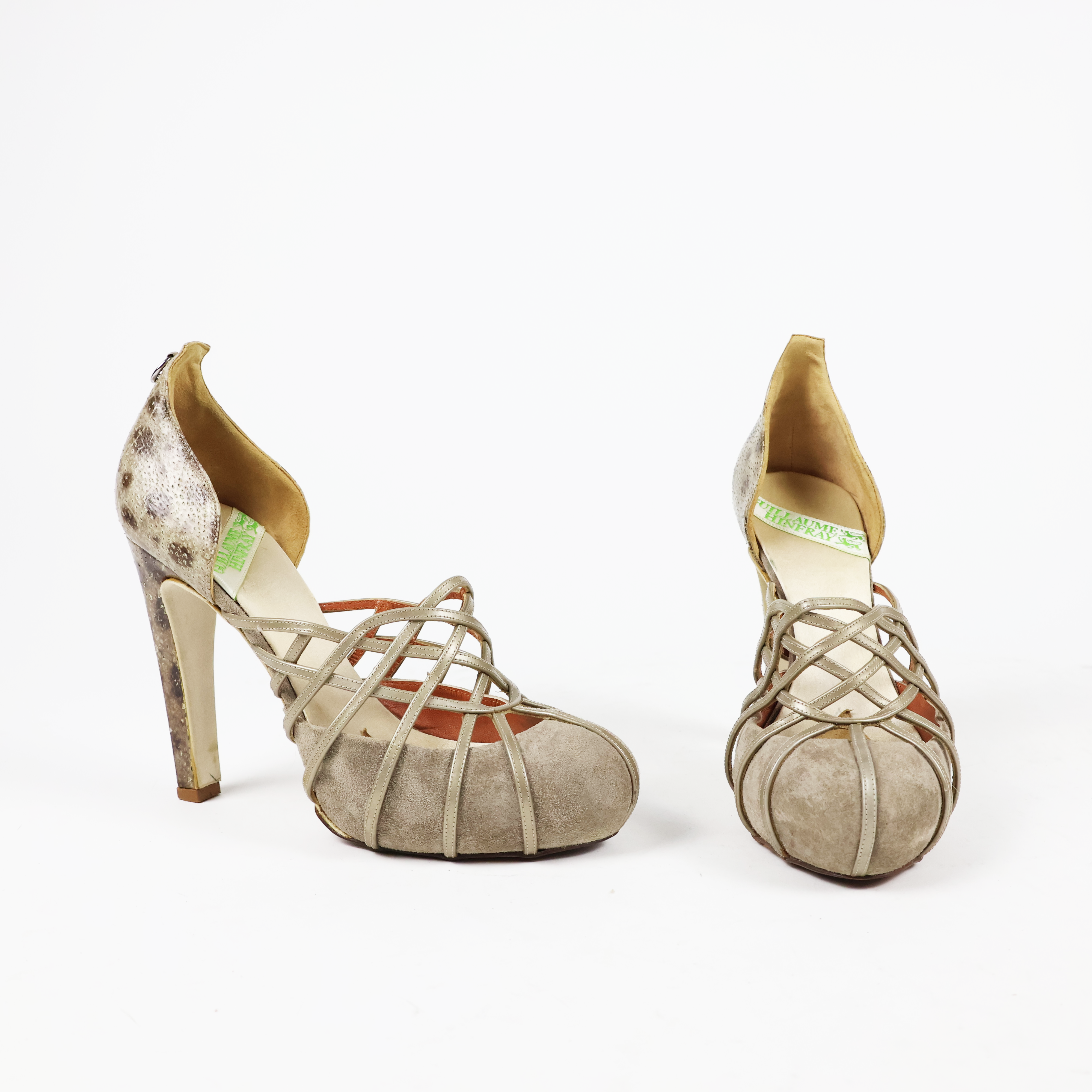 Italian Vintage Cage Heels (EU 38)