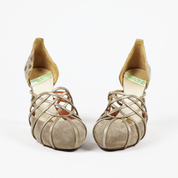 Italian Vintage Cage Heels (EU 38)