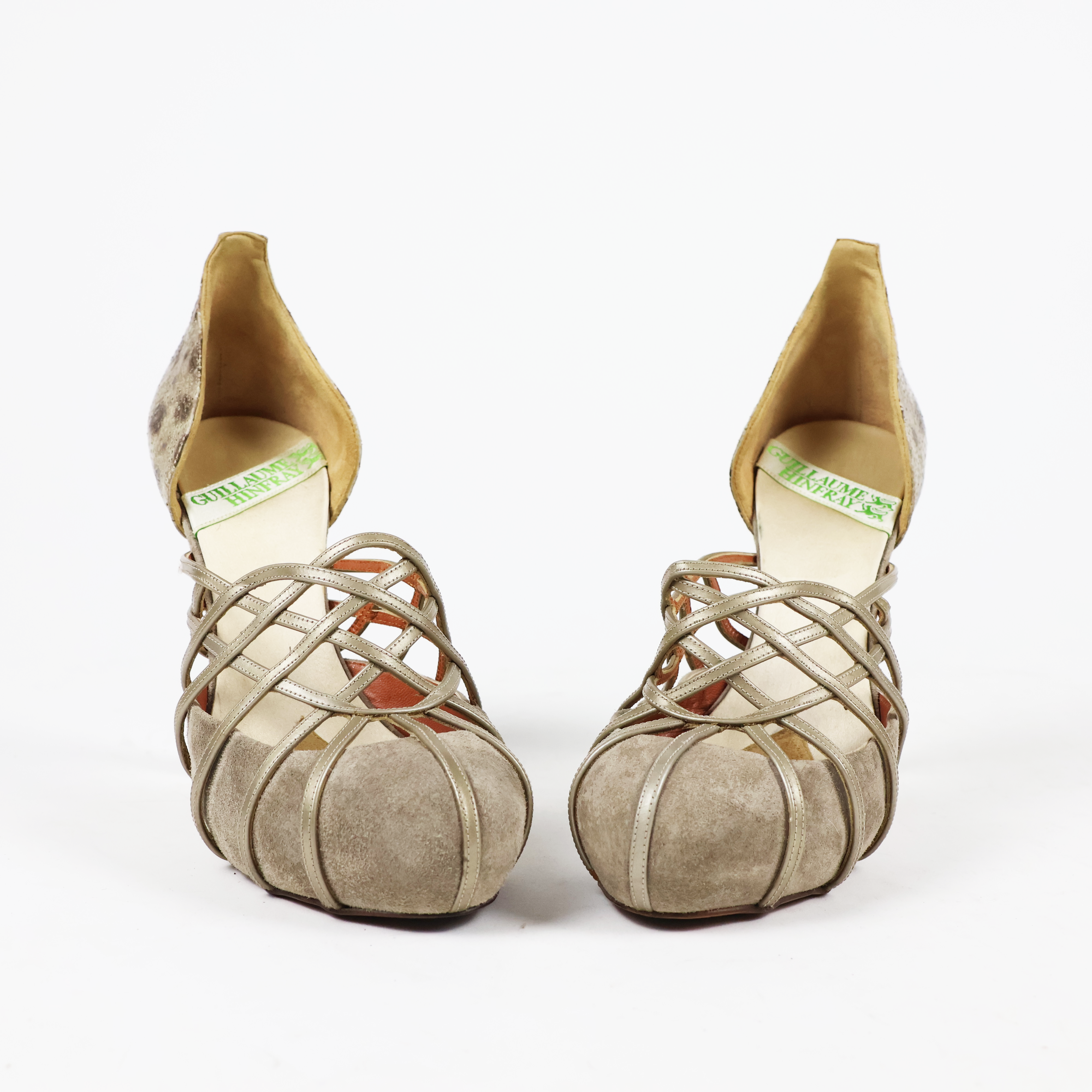 Italian Vintage Cage Heels (EU 38)