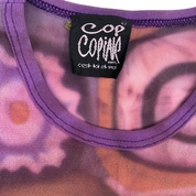 Cop Copine Abstract Floral Mesh Tee  (XS/S)