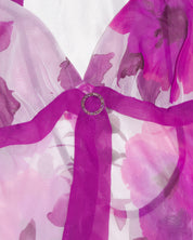 00s Sheer Watercolor Orchid Slip (M)