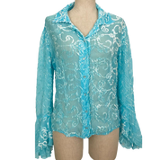 Whimsy Velvet Blouse (L)