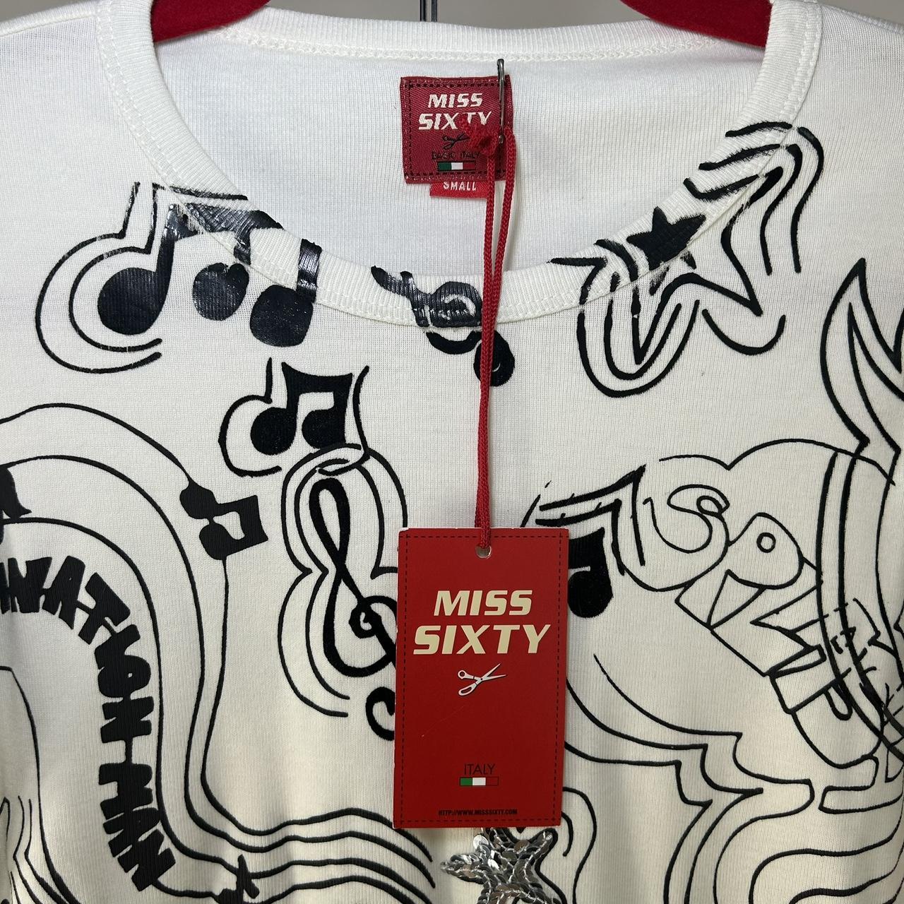 NWT Miss Sixty Y2K Music Top (S)