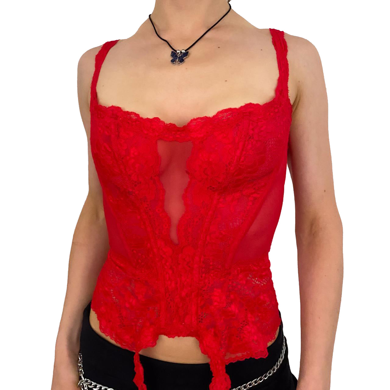 90's Lolita Lace Bustier (XS)