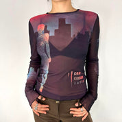 Cop Copine Mesh Long Sleeve (S/M)