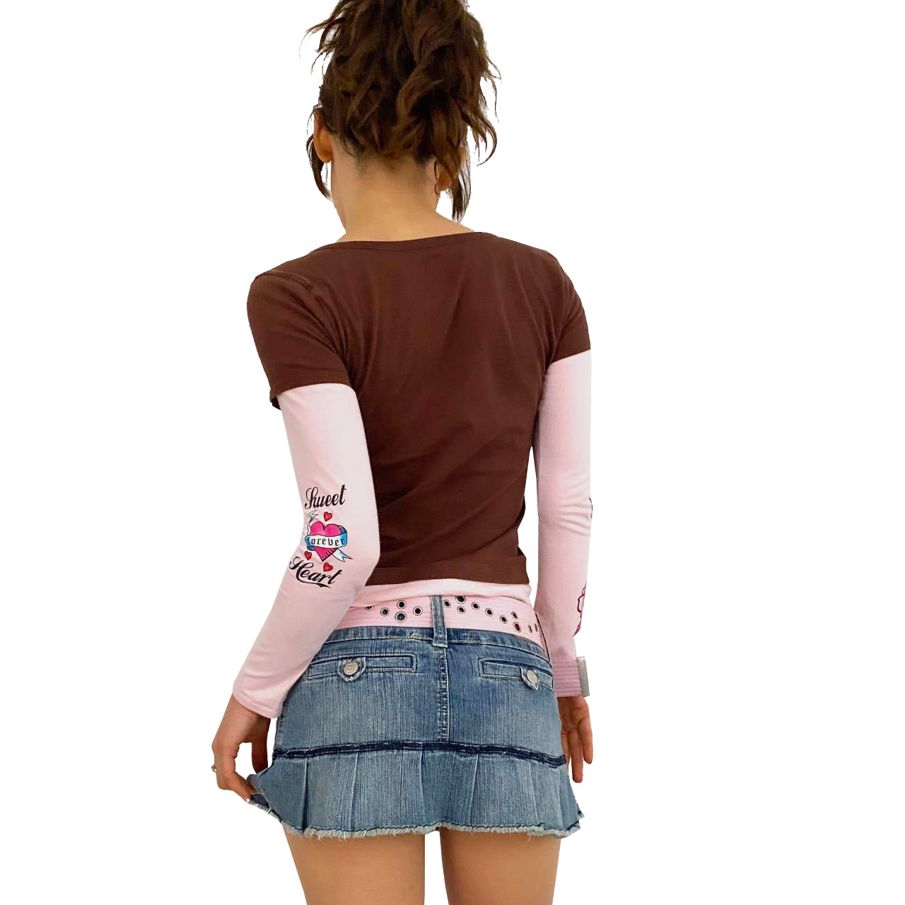 Triple Layered Tattoo Top (XS)