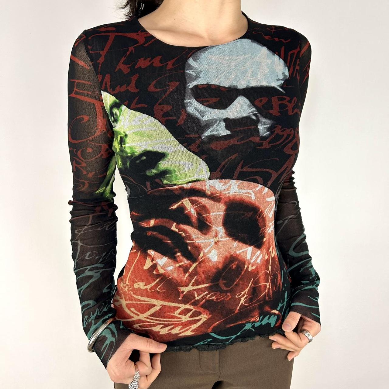 1997 Jean Paul Gaultier Mesh Top (S/M)