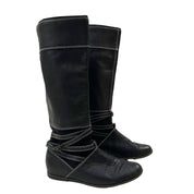 Leather Stitched Tall Boots (7)