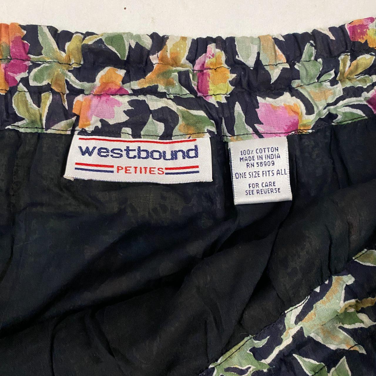 Floral & Polka Dot Maxi Skirt (ONE SIZE)