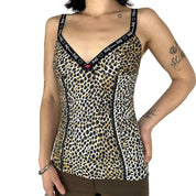 D&G Y2K Cheetah Tank Top (S)