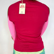 NWT Miss Sixty Y2K Pink Disco Top (S/M)