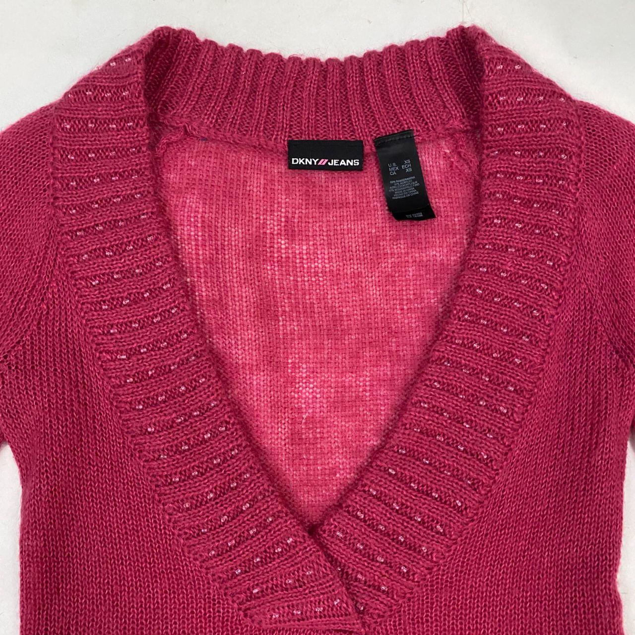 DKNY V-Neck Sweater (XS)