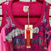 NWT Miss Sixty Y2K Pink Disco Top (S/M)