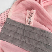 Pink & Gray Striped Corset (M)