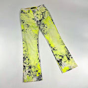 Just Cavalli Neon Floral Jeans (XS)