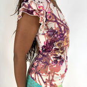 Just Cavalli Floral Top (S)