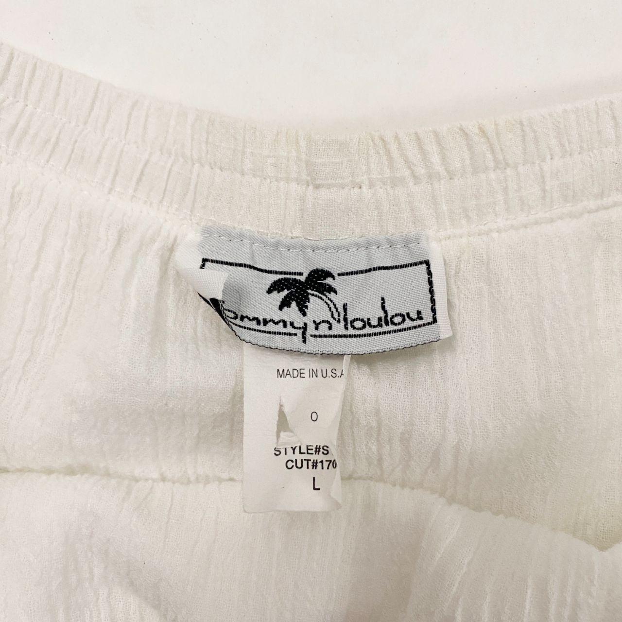 White Floaty Layered Fairy Skirt (L)