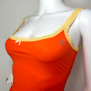 Blumarine Y2K Orange Cami (M)