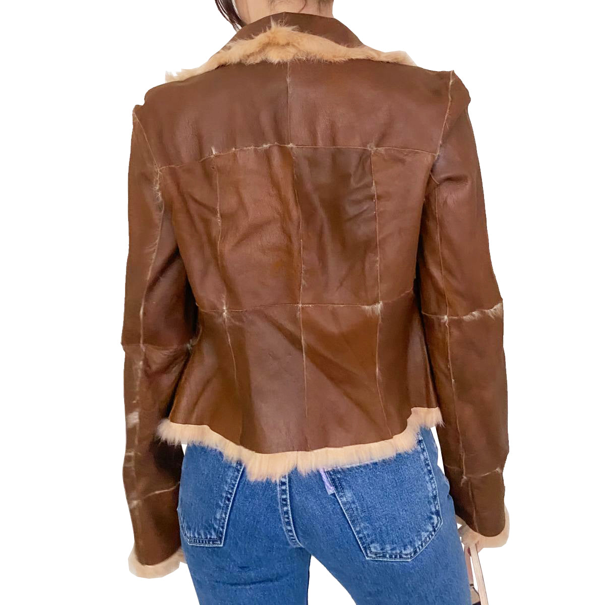 Rabbit Fur Lined Jacket (S)